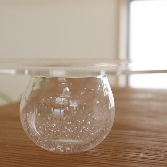 波紋の花器/ とりもと硝子店 - galerie n107