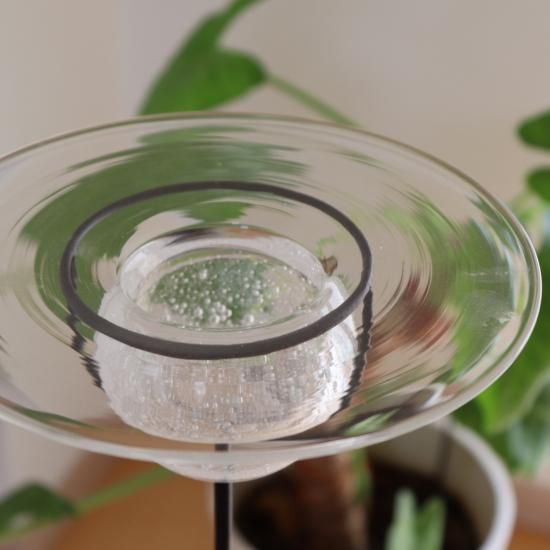 波紋の花器/ とりもと硝子店 - galerie n107
