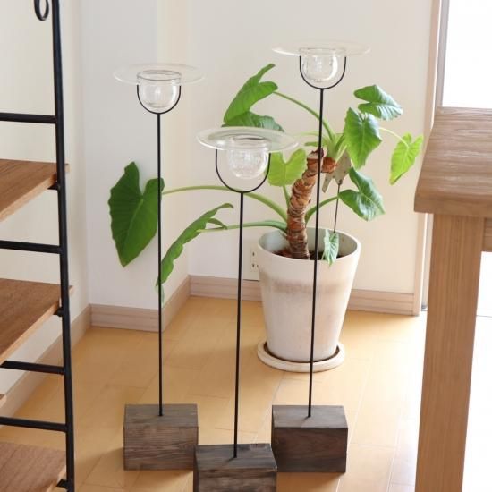 波紋の花器/ とりもと硝子店 - galerie n107