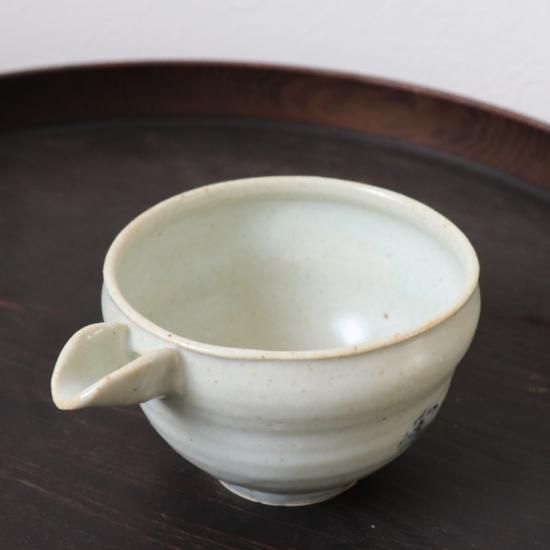 染付片口酒器／佐藤もも子 - galerie n107