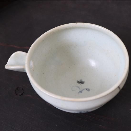 染付片口酒器／佐藤もも子 - galerie n107