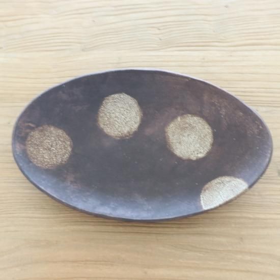 値下げ　新品未使用　藤森ちかこ　オーバル皿 オーバル皿/藤森ちかこ - galerie n107