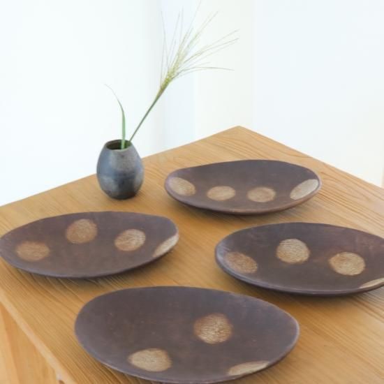 値下げ　新品未使用　藤森ちかこ　オーバル皿 オーバル皿/藤森ちかこ - galerie n107