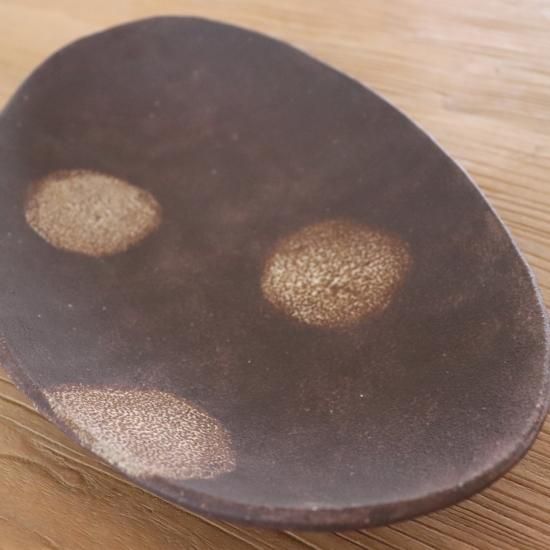 値下げ　新品未使用　藤森ちかこ　オーバル皿 オーバル皿/藤森ちかこ - galerie n107
