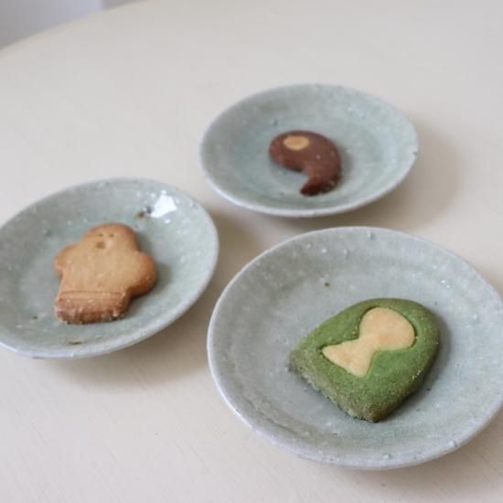 灰釉和菓子皿/坂部博恵 - galerie n107