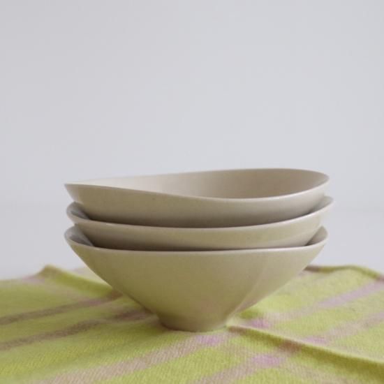 ホワイト飯碗/打田翠 - galerie n107