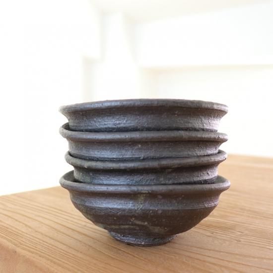 黒釉楕円鉢ミニ/野口淳 - galerie n107 黒釉楕円鉢ミニ/野口淳 - galerie n107