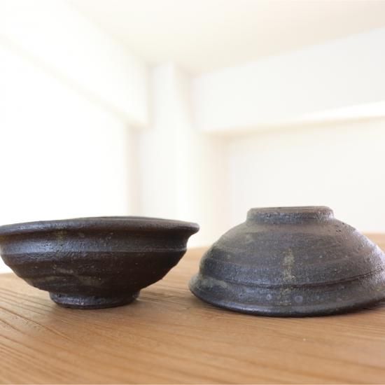 黒釉楕円鉢ミニ/野口淳 - galerie n107
