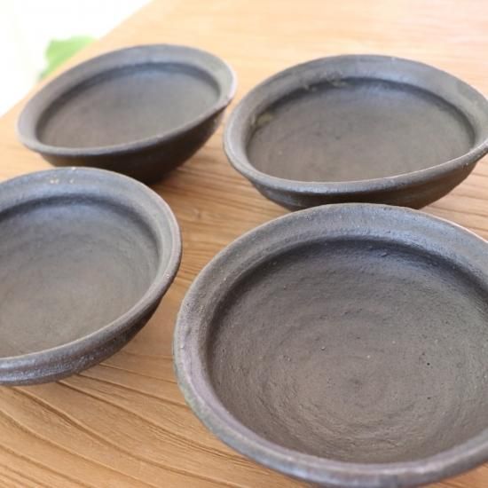 黒釉楕円鉢ミニ/野口淳 - galerie n107 黒釉楕円鉢ミニ/野口淳 - galerie n107