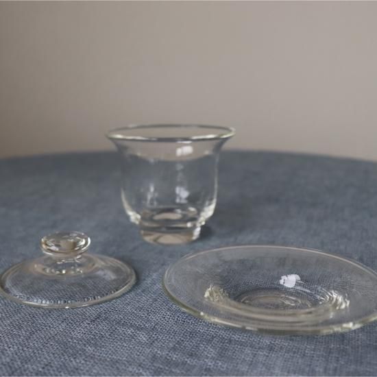 蓋碗(耐熱)/とりもと硝子店 - galerie n107 蓋碗(耐熱)/とりもと硝子店 - galerie n107