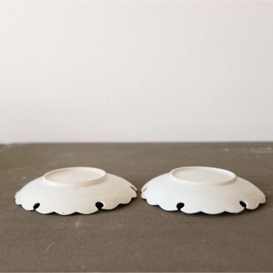 白瓷雪輪銘々皿/幾田晴子 - galerie n107