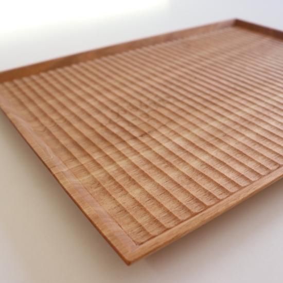 加賀雅之　彫り盆　クルミ 彫り盆(クルミ)／Semi-Aco 加賀雅之 - galerie n107