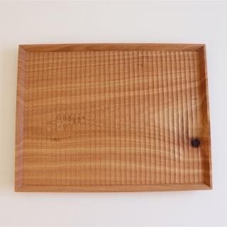 加賀雅之　彫り盆　クルミ 彫り盆(クルミ)／Semi-Aco 加賀雅之 - galerie n107