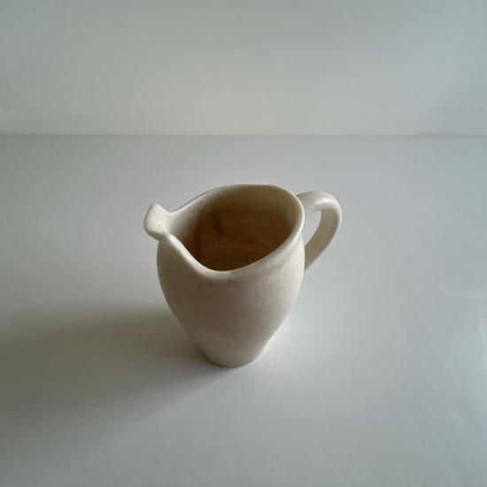 新品未使用 加藤かずみさん 白釉ゴブレット×2個セット ピッチャー(白釉) #加藤かずみ