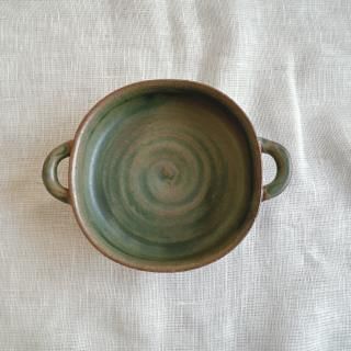 九谷焼　超細密金彩青粒手四君子図四方徳利　一対 galerie n107