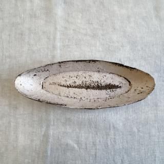 作家　小野寺友子さん　銀彩　鉢　長皿　セット 2019小野寺友子個展作品