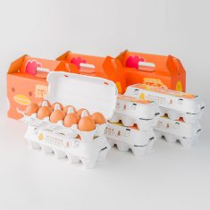 【イラストバージョン】ギフトセット（20個入り x 3セット）卵Lサイズ