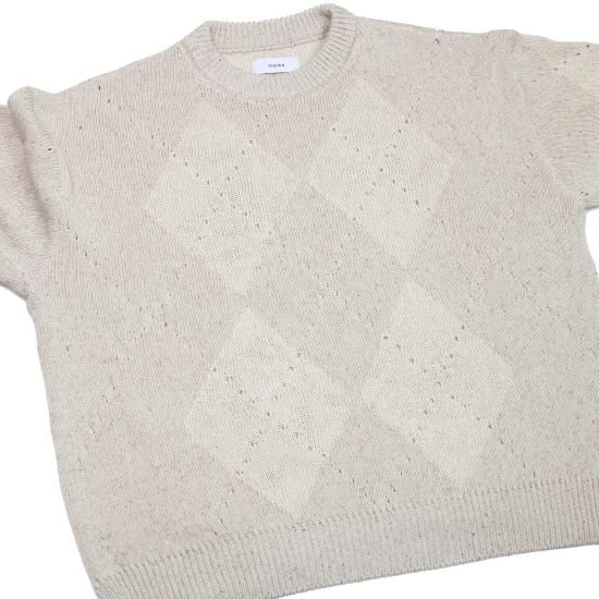 marka CREWNECK COTTON×SILK NEP YARN CREWNECK COTTON×SILK NEP YARN / marka(マーカ)通常価格