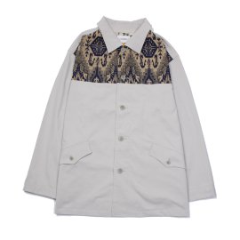 <img class='new_mark_img1' src='https://img.shop-pro.jp/img/new/icons7.gif' style='border:none;display:inline;margin:0px;padding:0px;width:auto;' />LUMBER LINEN JACKET / Critical Slide(ƥ륹饤)
