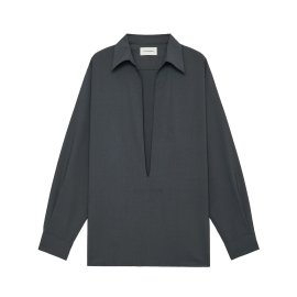 <img class='new_mark_img1' src='https://img.shop-pro.jp/img/new/icons7.gif' style='border:none;display:inline;margin:0px;padding:0px;width:auto;' />【24SS】VAREUSE SHIRT ORGANIC WOOL 2/80 TROPICAL / MARKAWARE(マーカウェア)
