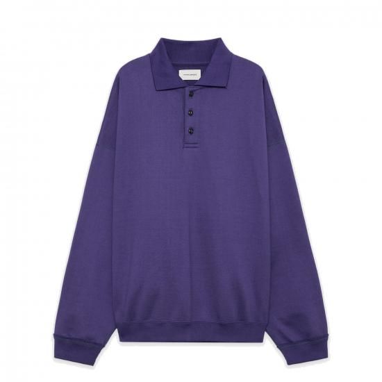 POLO COLLAR HUGE ORGANIC COTTON HEAVY FLEECE / MARKAWARE POLO COLLAR HUGE ORGANIC COTTON HEAVY FLEECE / MARKAWARE