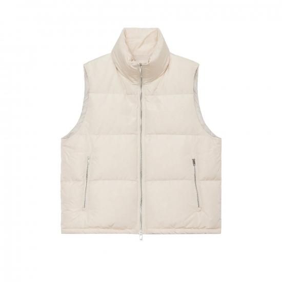 MARKAWARE ／ SILK SHORT DOWN VEST SILK SHORT DOWN VEST SILK GROSGRAIN / MARKAWARE(マーカウェア