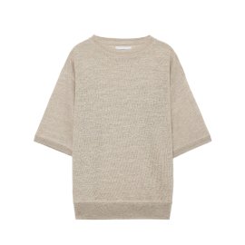 <img class='new_mark_img1' src='https://img.shop-pro.jp/img/new/icons7.gif' style='border:none;display:inline;margin:0px;padding:0px;width:auto;' />24HSCREW NECK S/S LINEN KNIT LOW GAUGE / marka(ޡ)