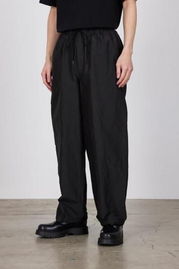 COCOON WIDE EASY PANTS ORGANIC COTTON SILK HIGH COUNT