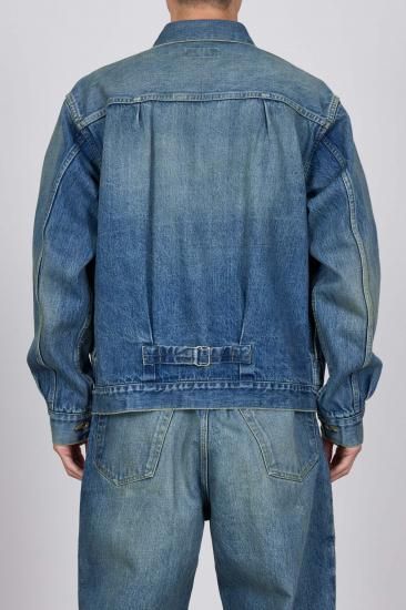 NEW TYPE I DENIM JACKET ORGANIC COTTON 13.5oz SELVEDGE DENIM NEW TYPE I DENIM JACKET ORGANIC COTTON 13.5oz SELVEDGE DENIM