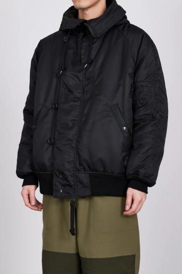 MARKAWARE マーカウェア ブラック L-2B フライトジャケット 2 markaware（マーカウェア）の「MARKAWARE(マーカウェア)66NYLON TWILL