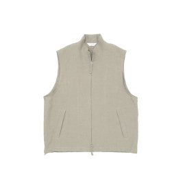 <img class='new_mark_img1' src='https://img.shop-pro.jp/img/new/icons7.gif' style='border:none;display:inline;margin:0px;padding:0px;width:auto;' />LINEN ZIP VEST / STILL BY HAND (ƥ Х ϥ)