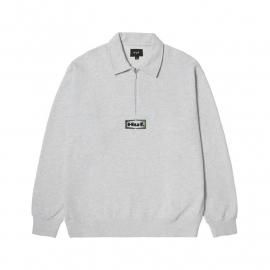 SLATE QUARTER ZIP FLEECE / HUF (ϥ)
