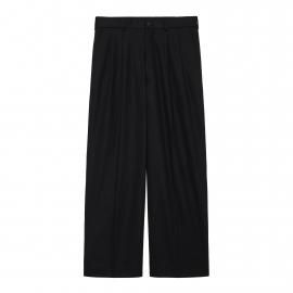 <img class='new_mark_img1' src='https://img.shop-pro.jp/img/new/icons7.gif' style='border:none;display:inline;margin:0px;padding:0px;width:auto;' />25S/SCLASSIC FIT DOUBLE PLEATED TROUSERS ORGANIC GIZA VOILE YARN TWILL / MARKAWARE