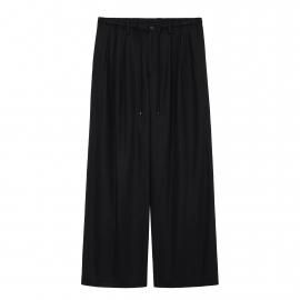 <img class='new_mark_img1' src='https://img.shop-pro.jp/img/new/icons7.gif' style='border:none;display:inline;margin:0px;padding:0px;width:auto;' />25S/STRIPLE PLEATED EASY TROUSERS ORGANIC GIZA VOILE YARN TWILL / MARKAWARE