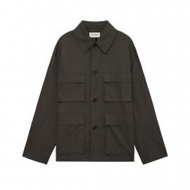 25S/S】CHECKERD SHIRT ORGANIC COTTON HIGH TWISTED OMBRE 25S/S】CHECKERD SHIRT ORGANIC COTTON HIGH TWISTED OMBRE
