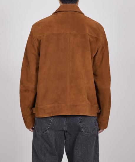25S/S】LEATHER SPORTS JACKET GOAT SUEDE / marka（マーカ