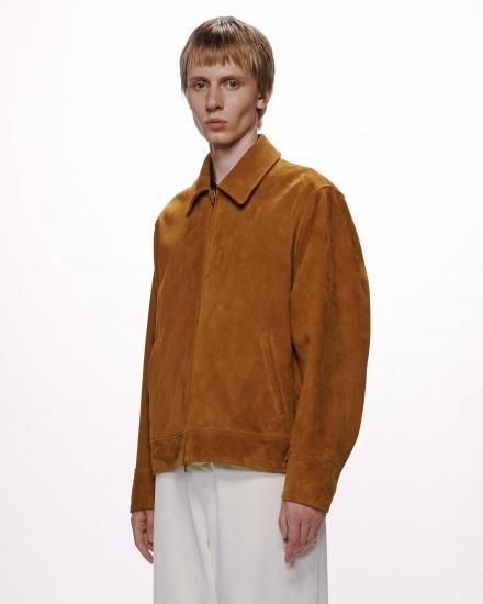 25S/S】LEATHER SPORTS JACKET GOAT SUEDE / marka(マーカ 25S/S】LEATHER SPORTS JACKET GOAT SUEDE / marka(マーカ