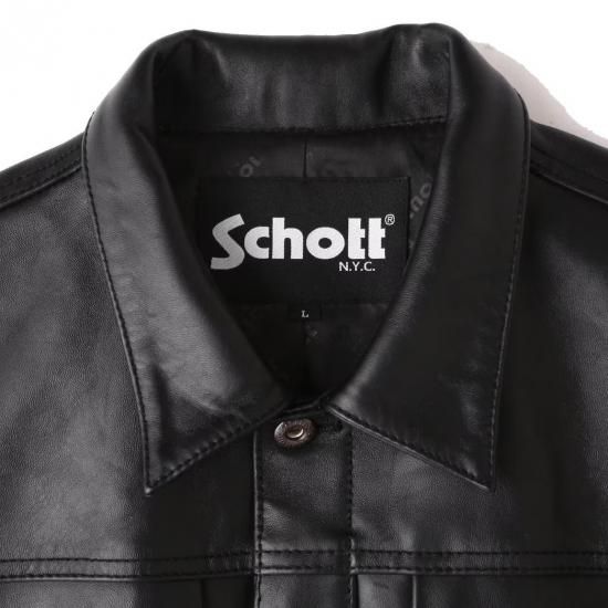 SHEEP LEATHER 1st TRACKER JACKET / Schott N.Y.C(ショット
