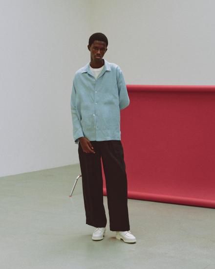 24SSマーカウェア TRIPLE PLEATED EASY TROUSERS TRIPLE PLEATED EASY TROUSERS（スラックス）｜markaware