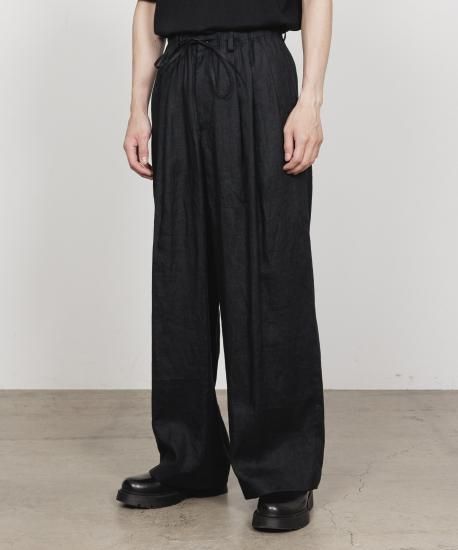 24SSマーカウェア TRIPLE PLEATED EASY TROUSERS TRIPLE PLEATED EASY TROUSERS（スラックス）｜markaware