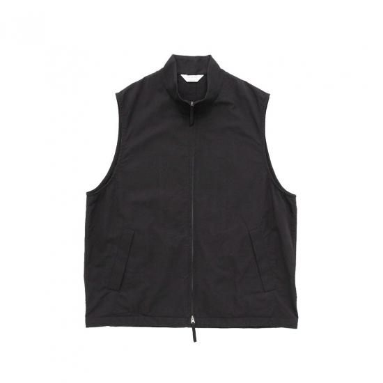 トップス 25SS STILL BY HAND STAND COLLAR VEST Stand Collar Padded Vest in Brown