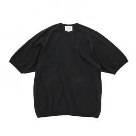 HALF SLEEVE KNIT SHIRT / STILL BY HAND (ƥ Х ϥ)