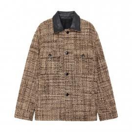 25F/W】 FLYING MAN JACKET ALPACA LOOP TWEED / MARKAWARE（マーカ