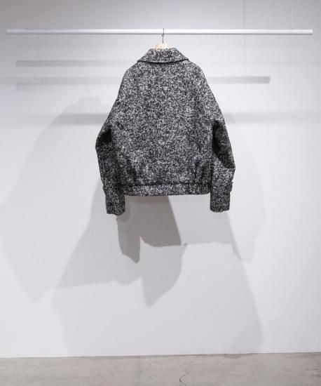 25F/W】 FLYING MAN JACKET ALPACA LOOP TWEED / MARKAWARE（マーカ