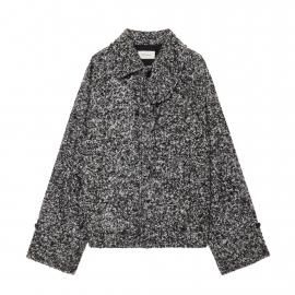 <img class='new_mark_img1' src='https://img.shop-pro.jp/img/new/icons7.gif' style='border:none;display:inline;margin:0px;padding:0px;width:auto;' />25F/W FLYING MAN JACKET ALPACA LOOP TWEED / MARKAWAREʥޡ