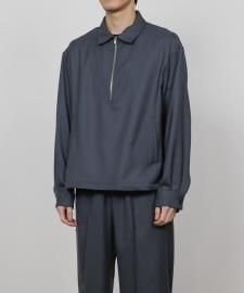 <img class='new_mark_img1' src='https://img.shop-pro.jp/img/new/icons7.gif' style='border:none;display:inline;margin:0px;padding:0px;width:auto;' />25F/WHALF ZIP SERVICE JACKET 2/80 ORGANIC WOOL VIYELLA / MARKAWAREʥޡ