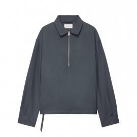 <img class='new_mark_img1' src='https://img.shop-pro.jp/img/new/icons7.gif' style='border:none;display:inline;margin:0px;padding:0px;width:auto;' />25F/WHALF ZIP SERVICE JACKET 2/80 ORGANIC WOOL VIYELLA / MARKAWAREʥޡ