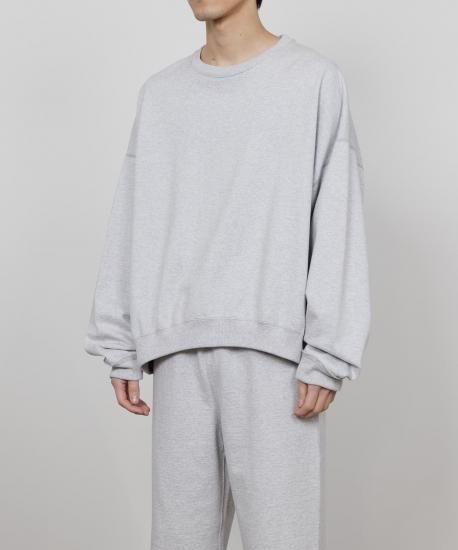25F/W】 HUGE SWEAT SHORT ORGANIC COTTON HEAVY FLEECE