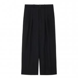 <img class='new_mark_img1' src='https://img.shop-pro.jp/img/new/icons7.gif' style='border:none;display:inline;margin:0px;padding:0px;width:auto;' />25F/WTRIPLE PLETED WIDE TROUSERS ORGANIC WOOL SURVIVAL CLOTH / MARKAWAREʥޡ