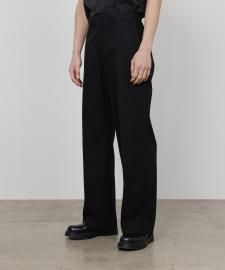 <img class='new_mark_img1' src='https://img.shop-pro.jp/img/new/icons7.gif' style='border:none;display:inline;margin:0px;padding:0px;width:auto;' />25F/WWIDE STRAIGHT TROUSERS ORGANIC COTTON GABARDINE / MARKAWAREʥޡ